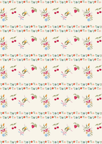 Tess Newall x Yolke Nutcracker border design